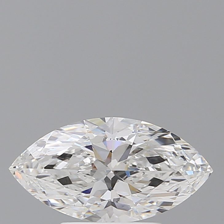 1.57 Carat Marquise Shaped, Ideal Cut, E Color, VVS2 Clarity, IGI Certified Lab Grown Diamond