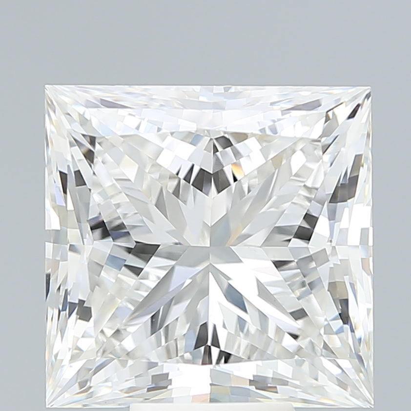 10.34 Carat Princess Shaped, Ideal Cut, G Color, VVS2 Clarity, IGI Certified Lab Grown Diamond