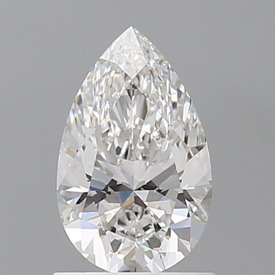 1.10 Carat Pear Shaped, Ideal Cut, D Color, VVS2 Clarity, IGI Certified Lab Grown Diamond