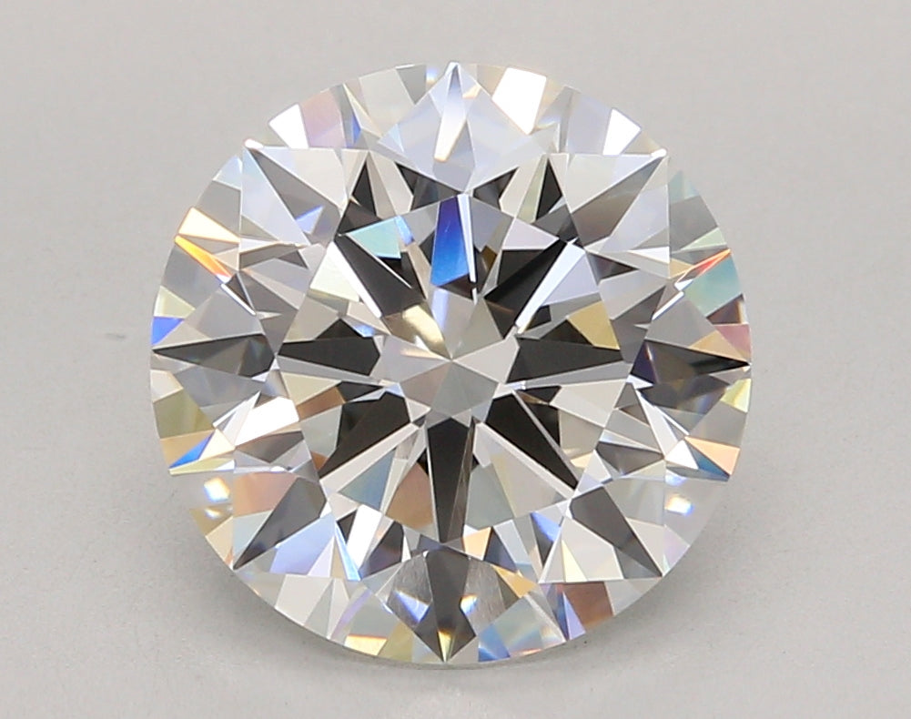 5.05 Carat Round Shaped, Ideal Cut, E Color, VVS2 Clarity, IGI Certified Lab Grown Diamond