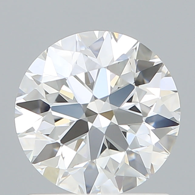 1.27 Carat Round Shaped, Excellent Cut, D Color, VVS2 Clarity, IGI Certified Lab Grown Diamond
