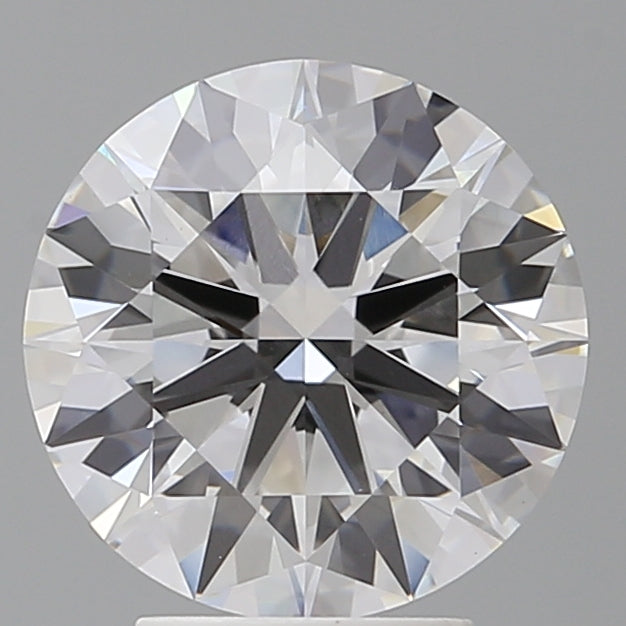 3.58 Carat Round Shaped, Ideal Cut, E Color, VVS2 Clarity, IGI Certified Lab Grown Diamond