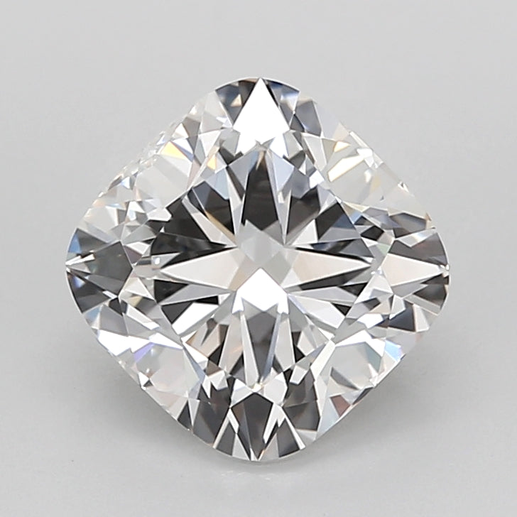 3.04 Carat Cushion Shaped, Ideal Cut, E Color, VVS2 Clarity, IGI Certified Lab Grown Diamond