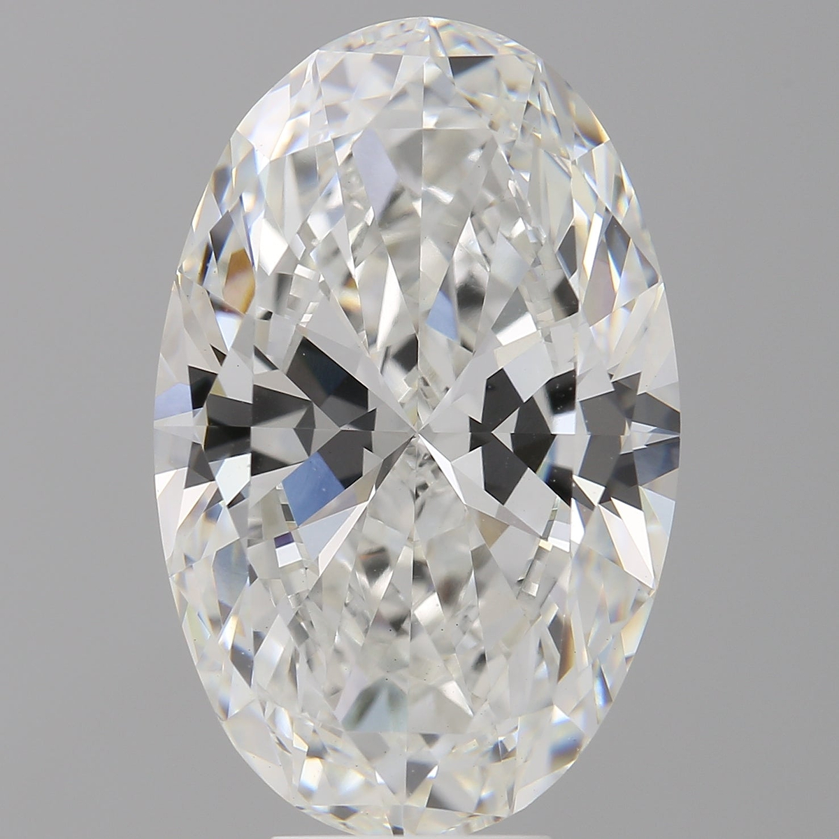 8.09 Carat Oval Shaped, Excellent Cut, F Color, VVS2 Clarity, IGI Certified Lab Grown Diamond
