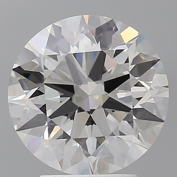 3.60 Carat Round Shaped, Ideal Cut, F Color, VVS2 Clarity, IGI Certified Lab Grown Diamond