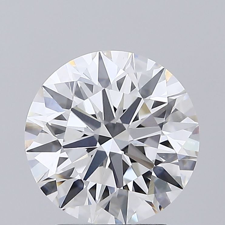 2.36 Carat Round Shaped, Ideal Cut, E Color, VVS2 Clarity, IGI Certified Lab Grown Diamond