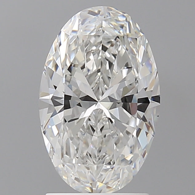 2.10 Carat Oval Shaped, Ideal Cut, E Color, VVS2 Clarity, IGI Certified Lab Grown Diamond