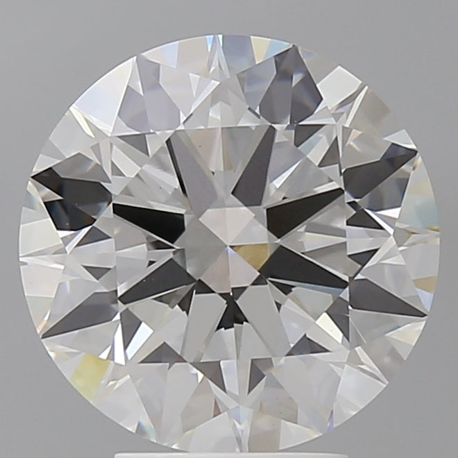 4.60 Carat Round Shaped, Ideal Cut, F Color, VVS2 Clarity, IGI Certified Lab Grown Diamond