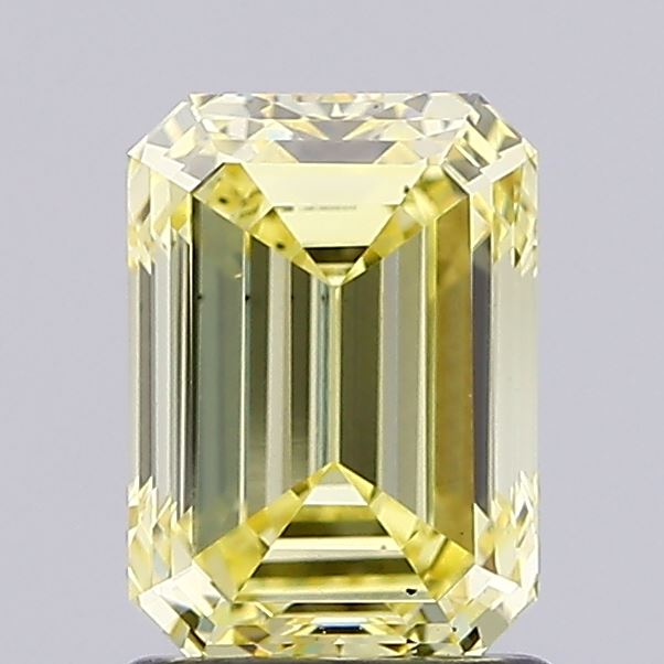 1.56 Carat Emerald Shaped, Ideal Cut, VS2 Clarity, IGI Certified Lab Grown Diamond