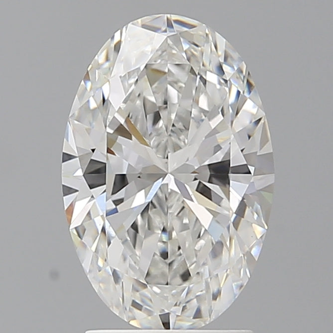 2.54 Carat Oval Shaped, Ideal Cut, E Color, VS1 Clarity, IGI Certified Lab Grown Diamond