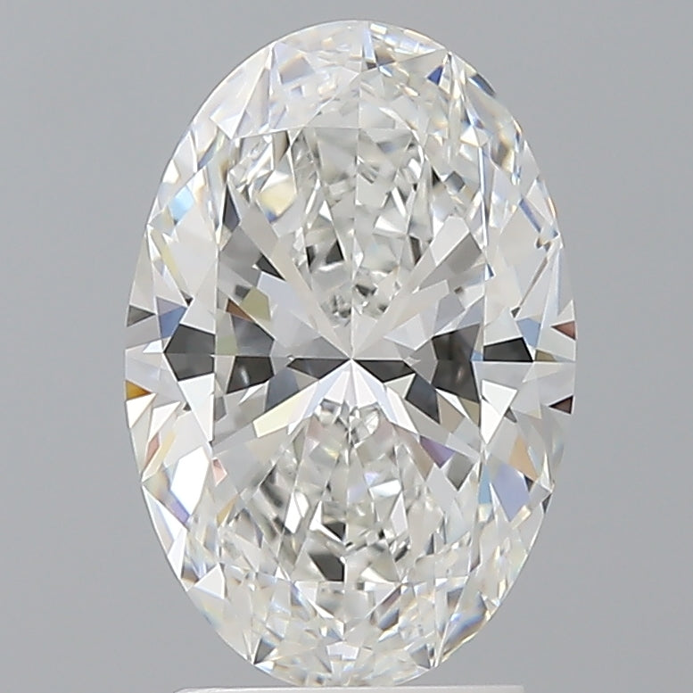 2.60 Carat Oval Shaped, Ideal Cut, E Color, VVS2 Clarity, IGI Certified Lab Grown Diamond