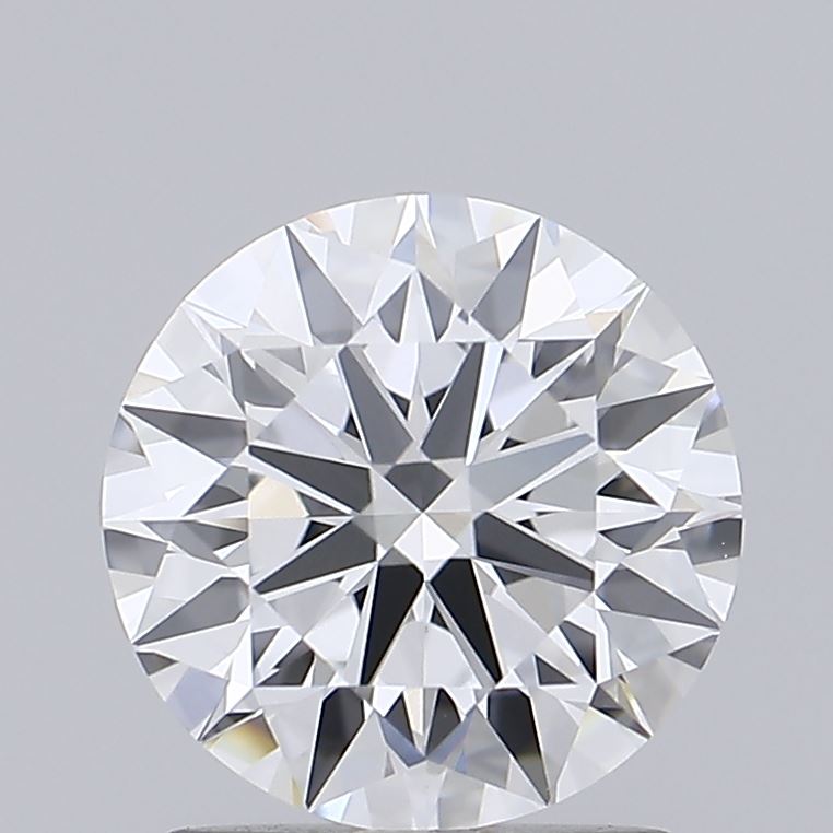 1.52 Carat Round Shaped, Ideal Cut, D Color, VVS2 Clarity, IGI Certified Lab Grown Diamond