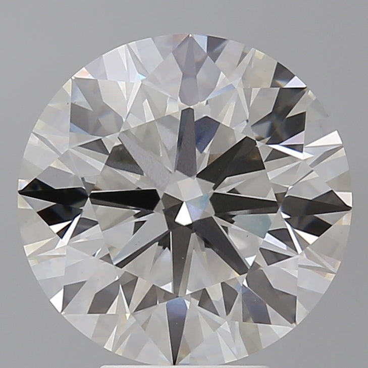 5.99 Carat Round Shaped, Ideal Cut, F Color, VVS2 Clarity, IGI Certified Lab Grown Diamond
