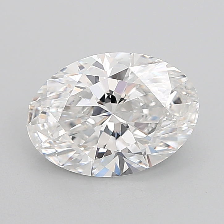 3.00 Carat Oval Shaped, Ideal Cut, D Color, VS2 Clarity, IGI Certified Lab Grown Diamond