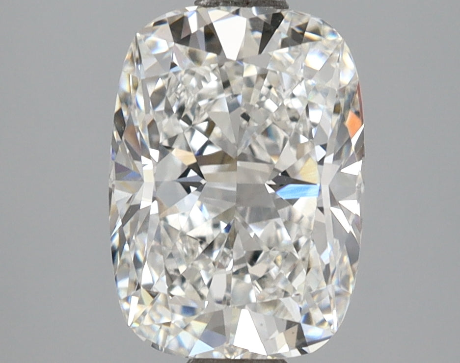 2.58 Carat Cushion Shaped, Ideal Cut, F Color, VVS2 Clarity, IGI Certified Lab Grown Diamond