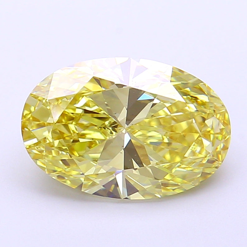 3.03 Carat Oval Shaped, Very Good Cut, VS2 Clarity, IGI Certified Lab Grown Diamond