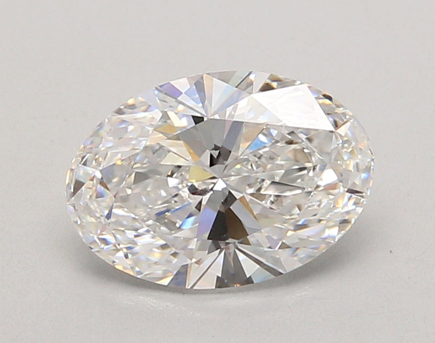 2.04 Carat Oval Shaped, Ideal Cut, D Color, VVS2 Clarity, IGI Certified Lab Grown Diamond