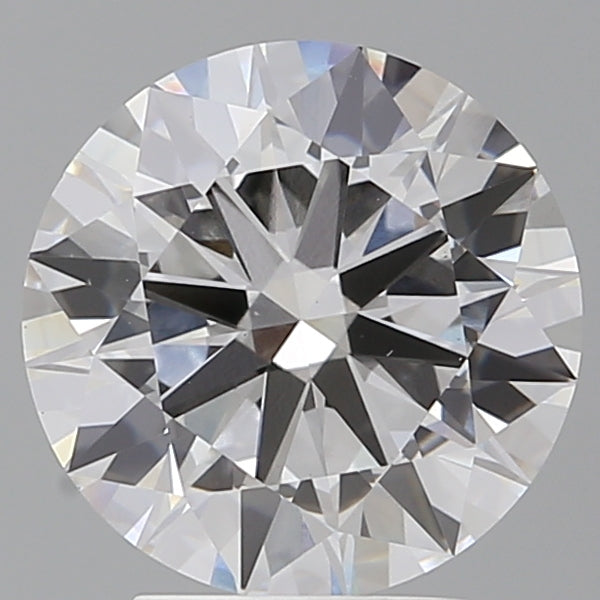 3.50 Carat Round Shaped, Ideal Cut, E Color, VVS2 Clarity, IGI Certified Lab Grown Diamond