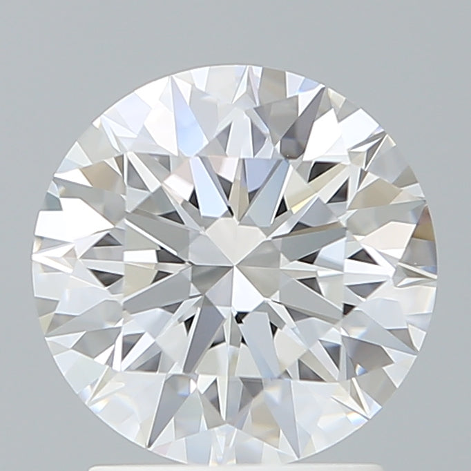 2.08 Carat Round Shaped, Ideal Cut, D Color, VVS2 Clarity, IGI Certified Lab Grown Diamond