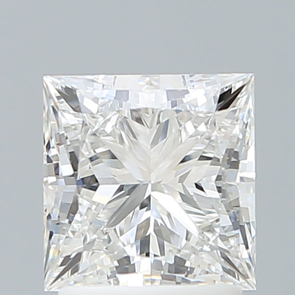 2.06 Carat Princess Shaped, Ideal Cut, E Color, VVS2 Clarity, IGI Certified Lab Grown Diamond