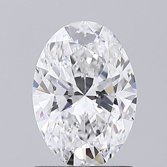 1.01 Carat Oval Shaped, Ideal Cut, D Color, VS2 Clarity, IGI Certified Lab Grown Diamond