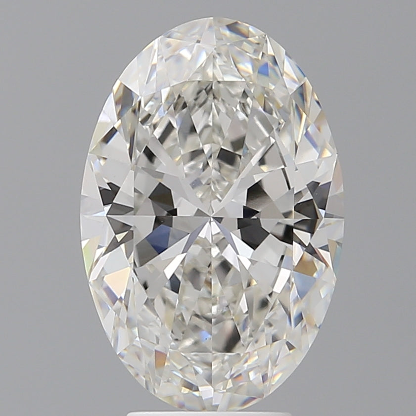 5.07 Carat Oval Shaped, Ideal Cut, F Color, VVS2 Clarity, IGI Certified Lab Grown Diamond