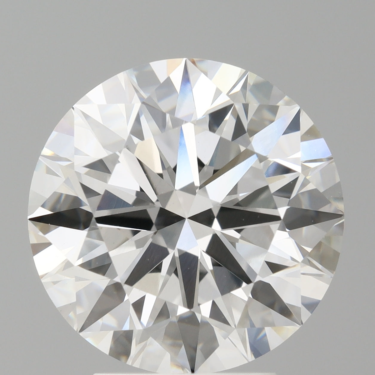 4.04 Carat Round Shaped, Ideal Cut, E Color, VVS2 Clarity, IGI Certified Lab Grown Diamond