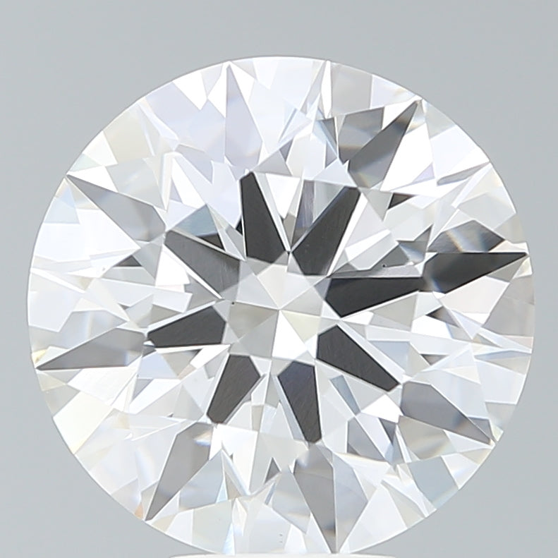 7.74 Carat Round Shaped, Ideal Cut, F Color, VS1 Clarity, IGI Certified Lab Grown Diamond