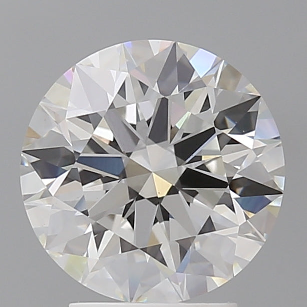 3.10 Carat Round Shaped, Ideal Cut, E Color, VVS2 Clarity, IGI Certified Lab Grown Diamond