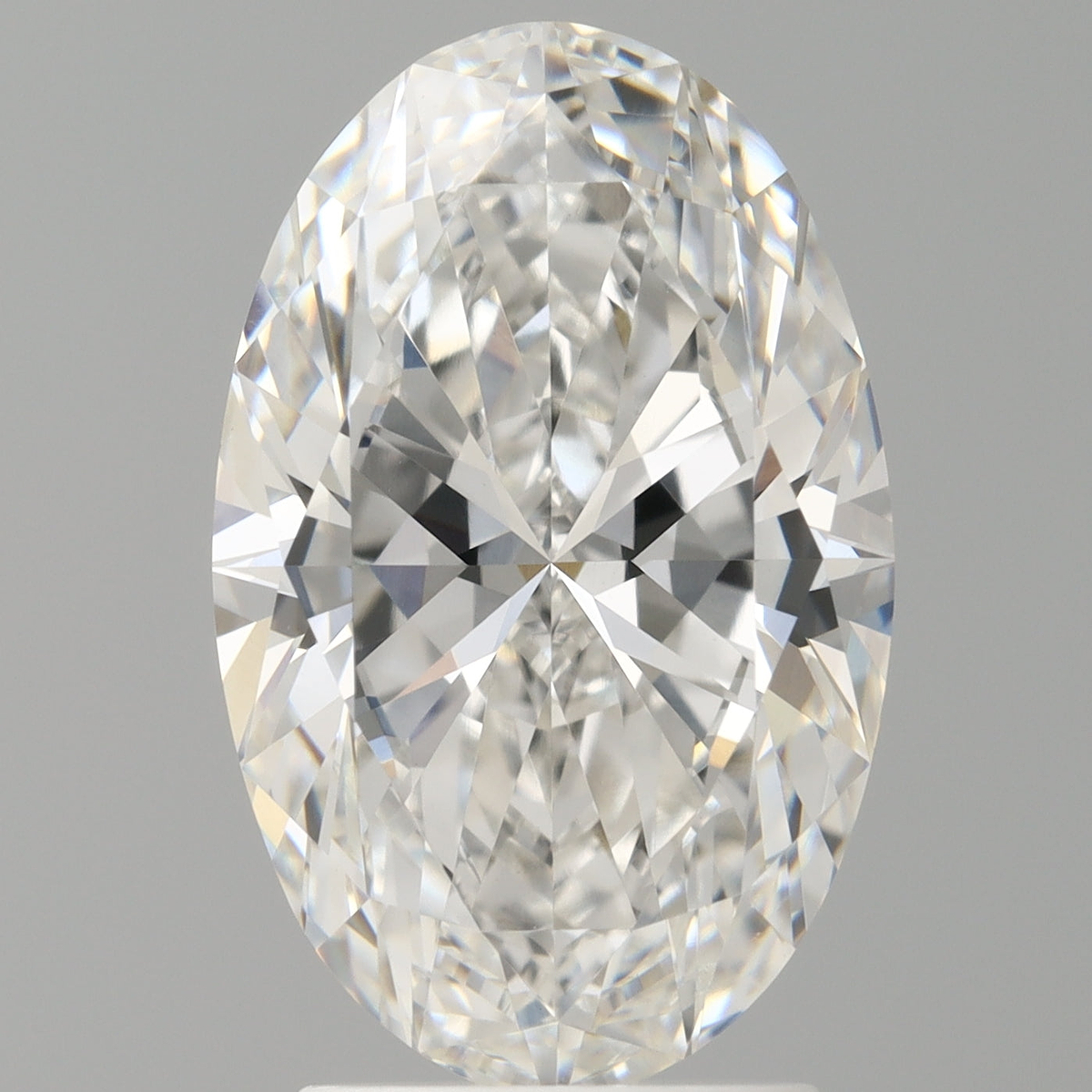 3.01 Carat Oval Shaped, Ideal Cut, E Color, VVS2 Clarity, IGI Certified Lab Grown Diamond