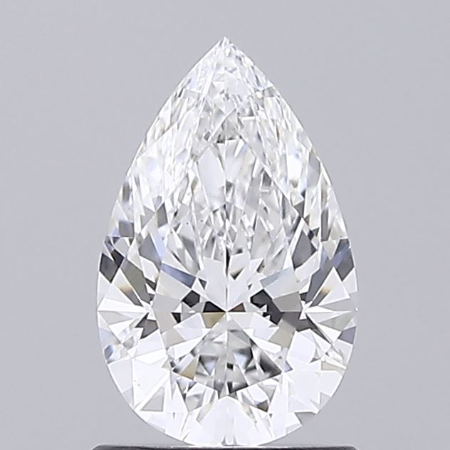 1.09 Carat Pear Shaped, Ideal Cut, E Color, VS1 Clarity, IGI Certified Lab Grown Diamond