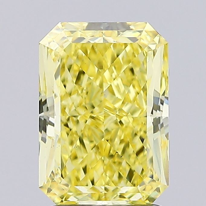 2.09 Carat Radiant Shaped, Excellent Cut, VS1 Clarity, IGI Certified Lab Grown Diamond