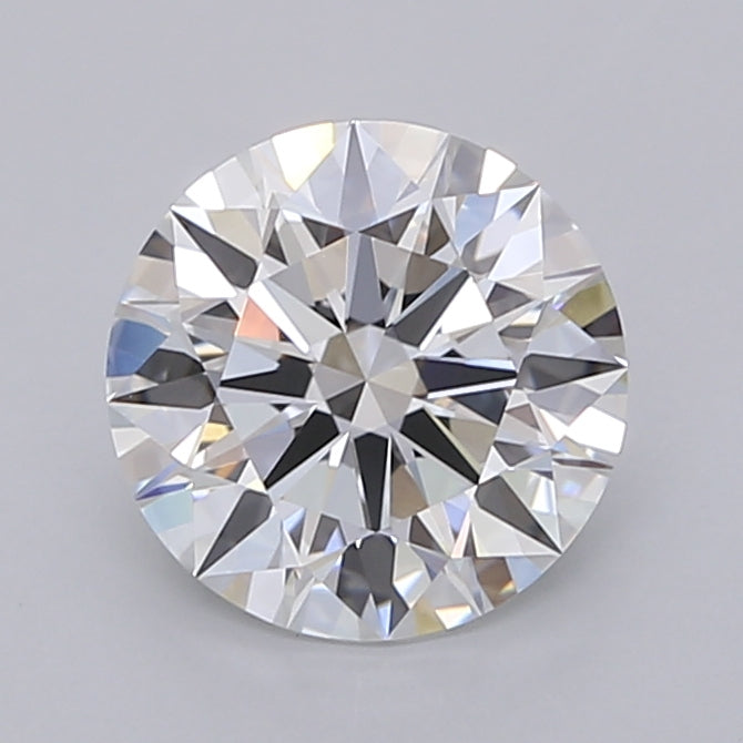 2.05 Carat Round Shaped, Ideal Cut, E Color, VVS2 Clarity, IGI Certified Lab Grown Diamond