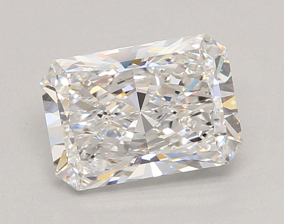 3.04 Carat Radiant Shaped, Ideal Cut, D Color, VVS1 Clarity, IGI Certified Lab Grown Diamond