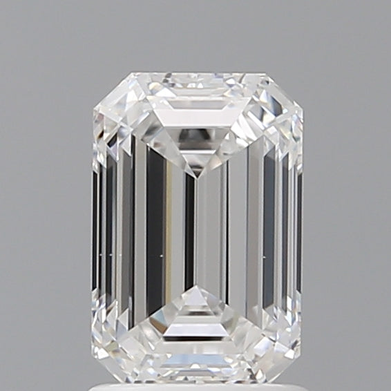 1.59 Carat Emerald Shaped, Ideal Cut, D Color, VS1 Clarity, IGI Certified Lab Grown Diamond
