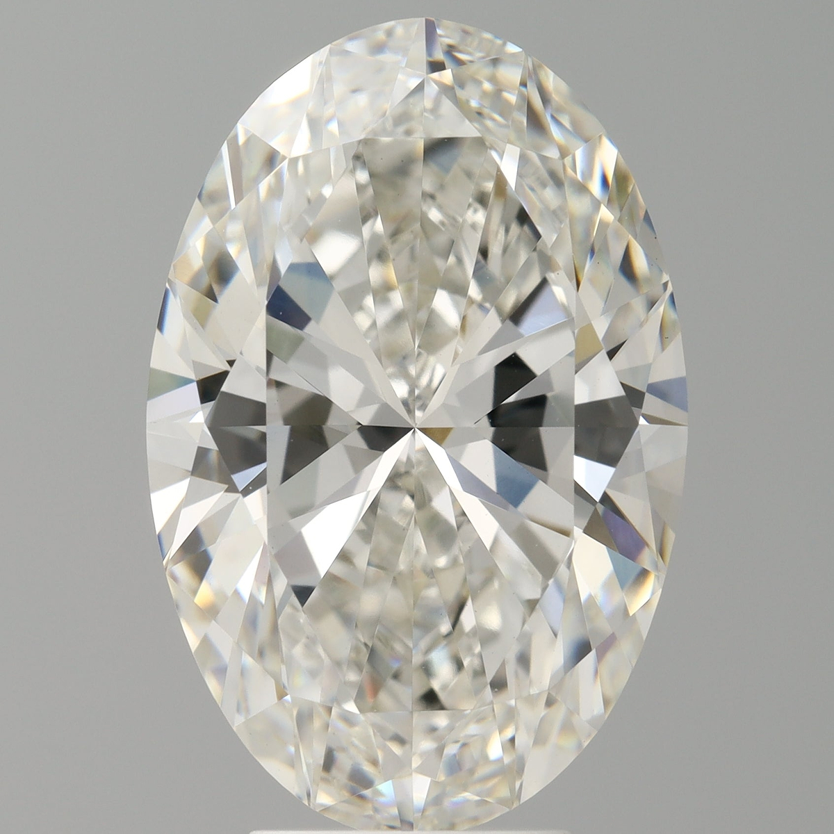 6.01 Carat Oval Shaped, Ideal Cut, F Color, VVS2 Clarity, IGI Certified Lab Grown Diamond