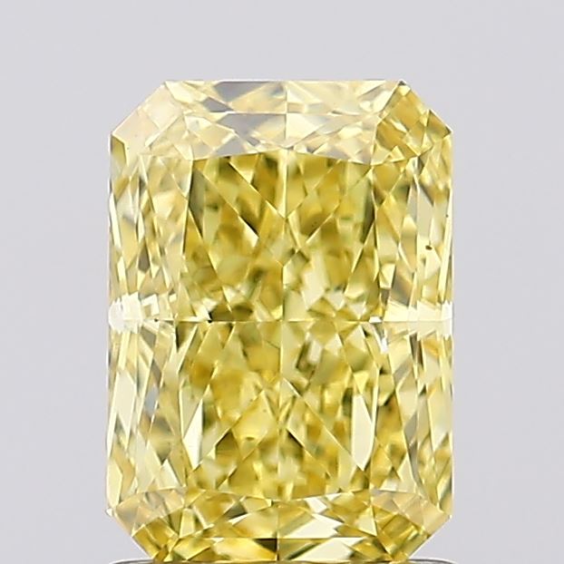 1.55 Carat Radiant Shaped, Excellent Cut, VS2 Clarity, IGI Certified Lab Grown Diamond