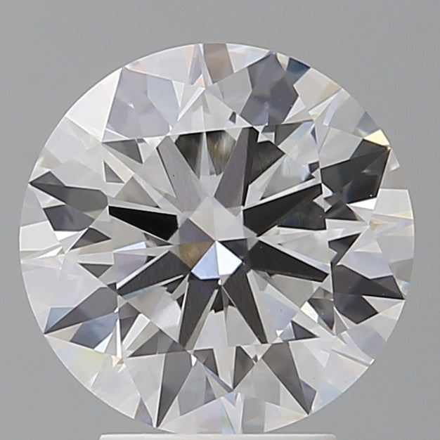3.56 Carat Round Shaped, Ideal Cut, F Color, VVS2 Clarity, IGI Certified Lab Grown Diamond