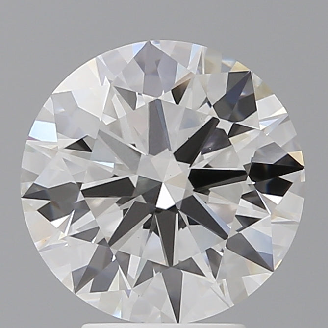 4.08 Carat Round Shaped, Ideal Cut, F Color, VS1 Clarity, IGI Certified Lab Grown Diamond