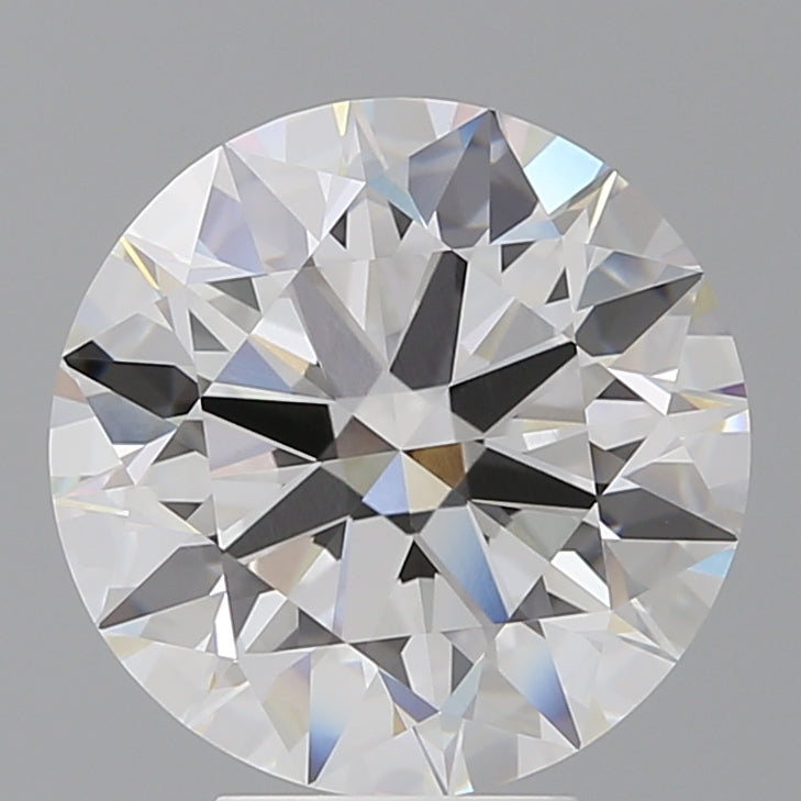 5.59 Carat Round Shaped, Ideal Cut, E Color, VVS2 Clarity, IGI Certified Lab Grown Diamond