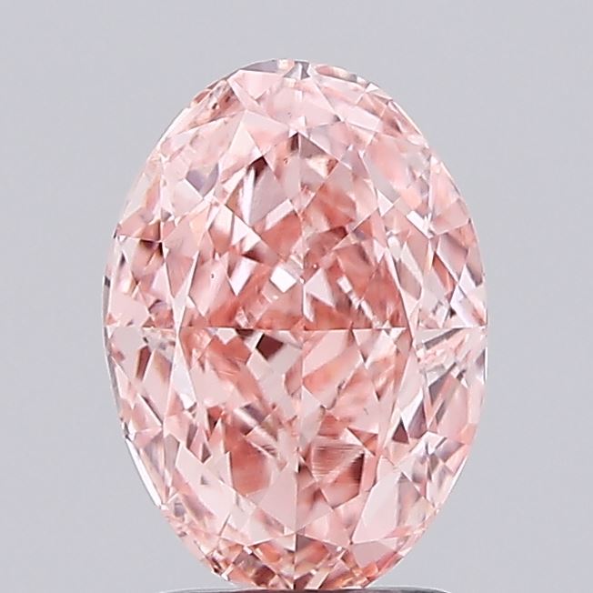 2.09 Carat Oval Shaped, Ideal Cut, VS1 Clarity, IGI Certified Lab Grown Diamond