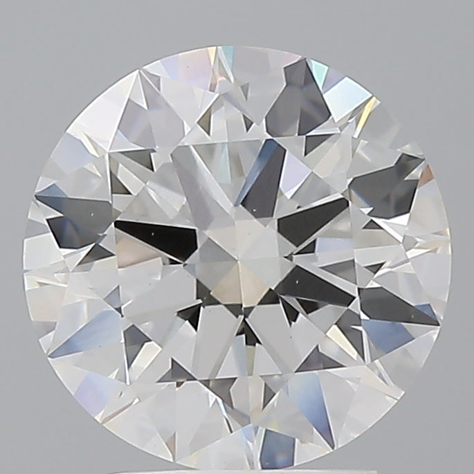 3.10 Carat Round Shaped, Ideal Cut, E Color, VVS2 Clarity, IGI Certified Lab Grown Diamond