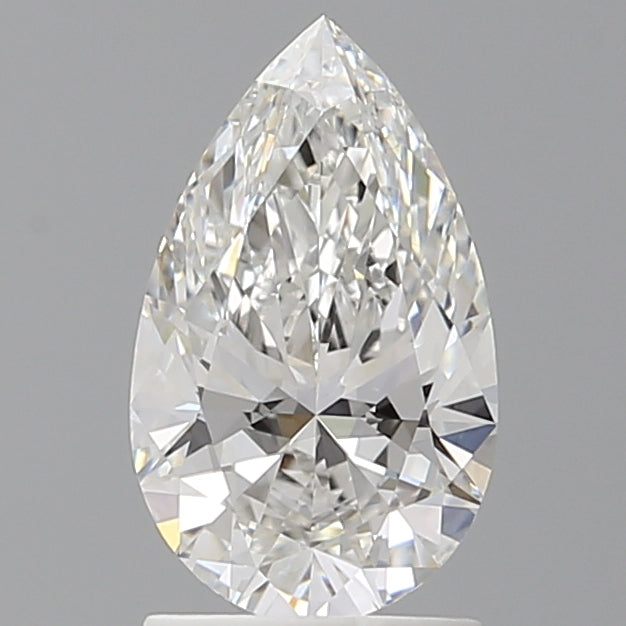 1.58 Carat Pear Shaped, Ideal Cut, E Color, VVS1 Clarity, IGI Certified Lab Grown Diamond