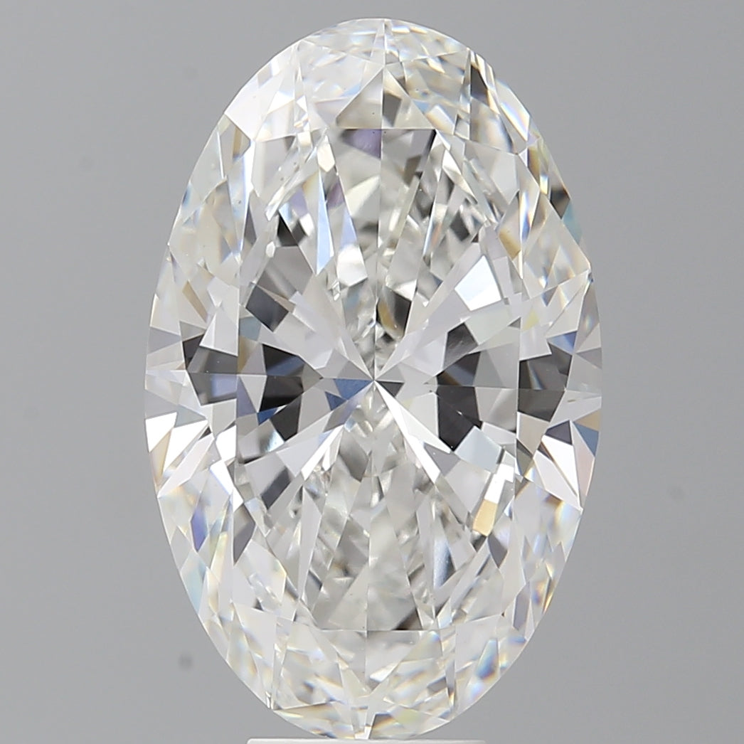 8.54 Carat Oval Shaped, Ideal Cut, F Color, VVS2 Clarity, IGI Certified Lab Grown Diamond