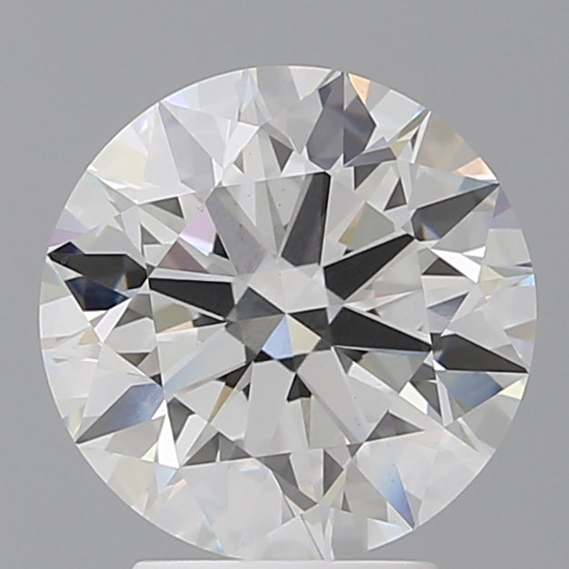 3.54 Carat Round Shaped, Ideal Cut, F Color, VVS2 Clarity, IGI Certified Lab Grown Diamond