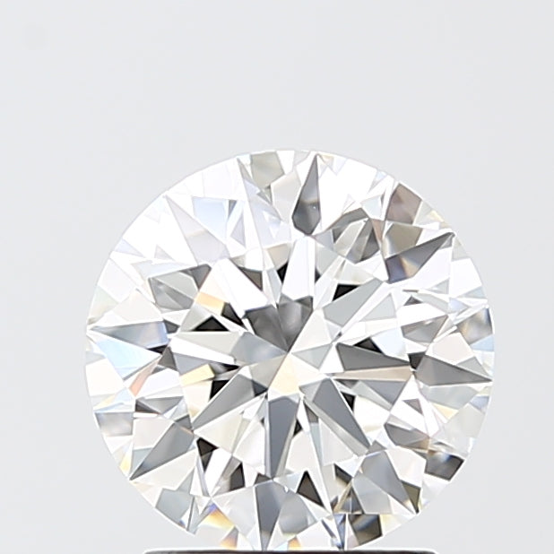 2.01 Carat Round Shaped, Ideal Cut, E Color, VVS2 Clarity, IGI Certified Lab Grown Diamond