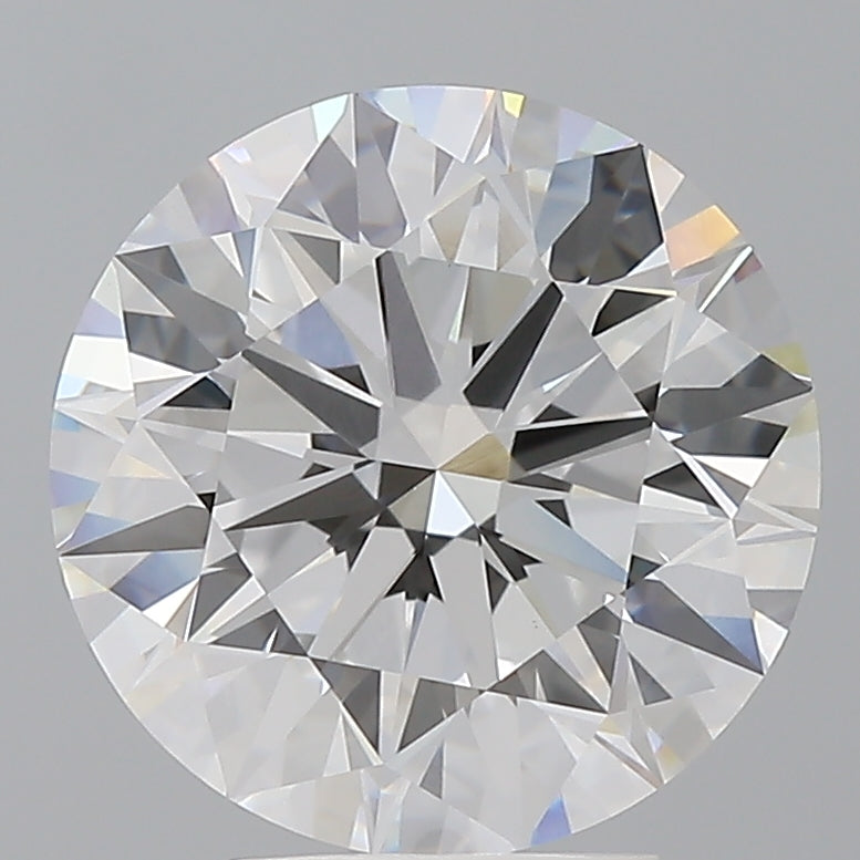 4.54 Carat Round Shaped, Ideal Cut, E Color, VVS2 Clarity, IGI Certified Lab Grown Diamond