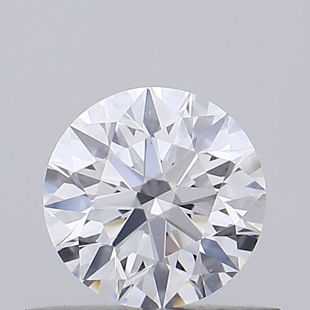 0.53 Carat Round Shaped, Ideal Cut, D Color, VS2 Clarity, IGI Certified Lab Grown Diamond