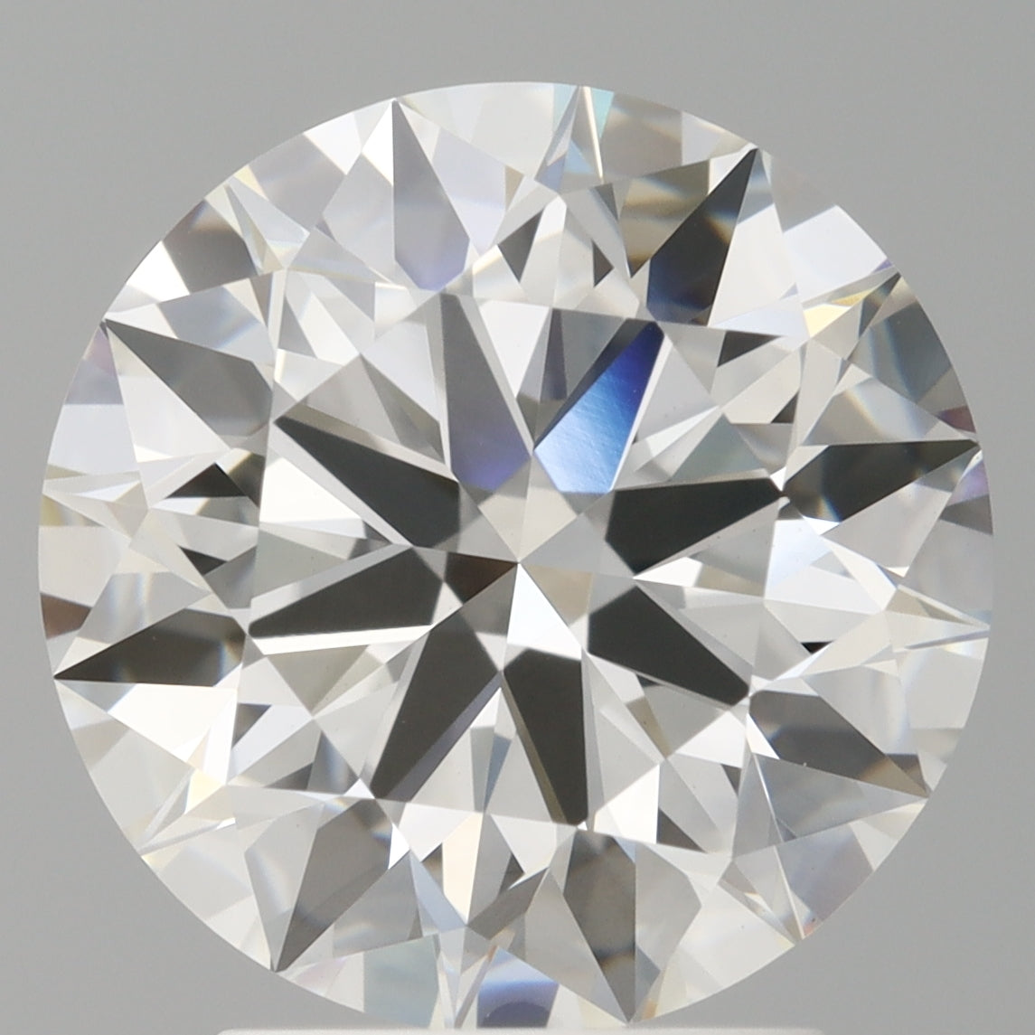 3.10 Carat Round Shaped, Ideal Cut, F Color, VVS2 Clarity, IGI Certified Lab Grown Diamond