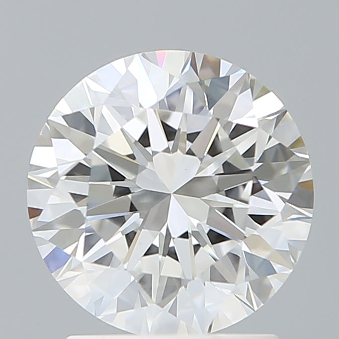 2.05 Carat Round Shaped, Excellent Cut, E Color, VVS2 Clarity, IGI Certified Lab Grown Diamond